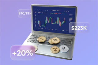 Représentation technologique d’un système de trading automatisé par IA sur Fortunorance